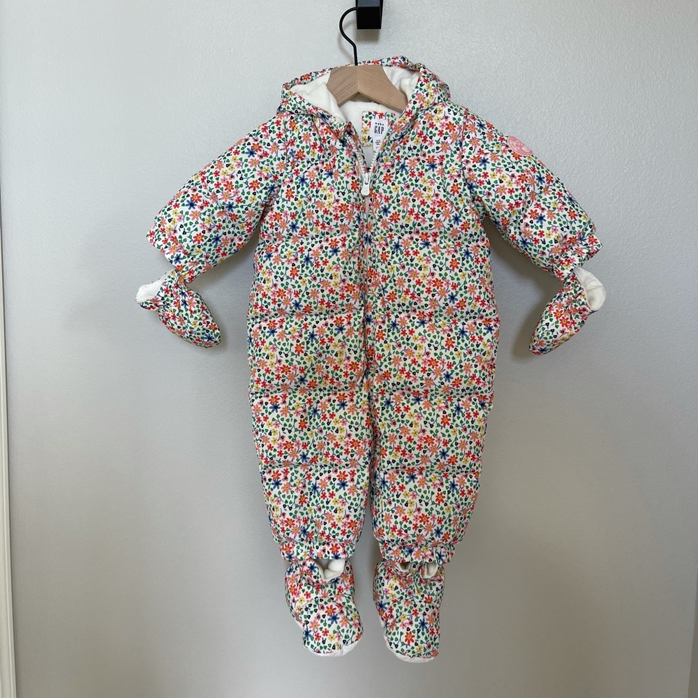Baby Gap 100% Recycled Polyester ColdControl Max Puffer One Piece